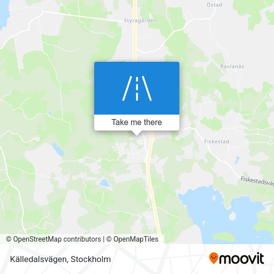 Källedalsvägen map