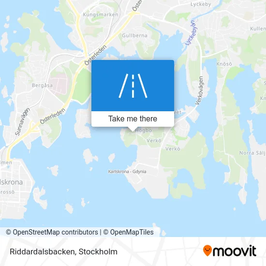 Riddardalsbacken map