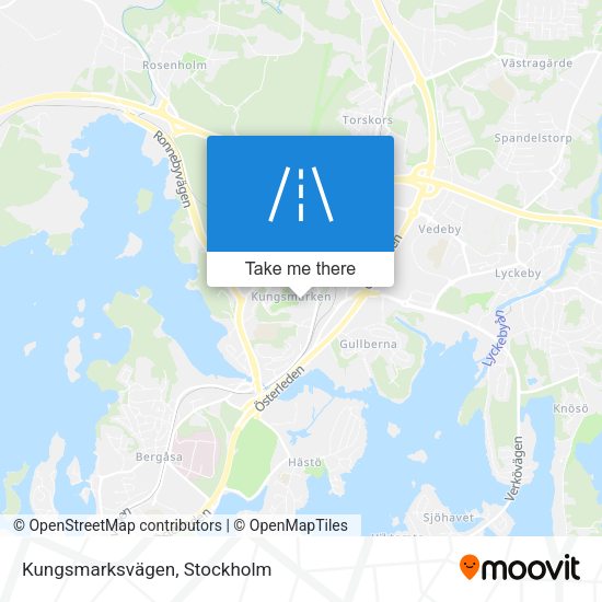 Kungsmarksvägen map