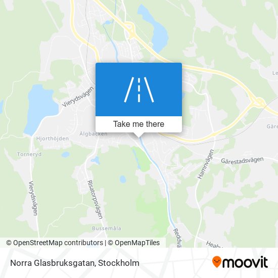 Norra Glasbruksgatan map