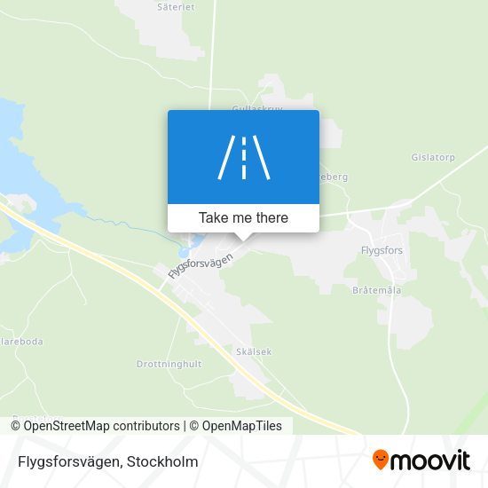 Flygsforsvägen map