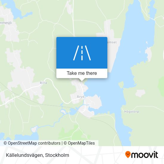Källelundsvägen map