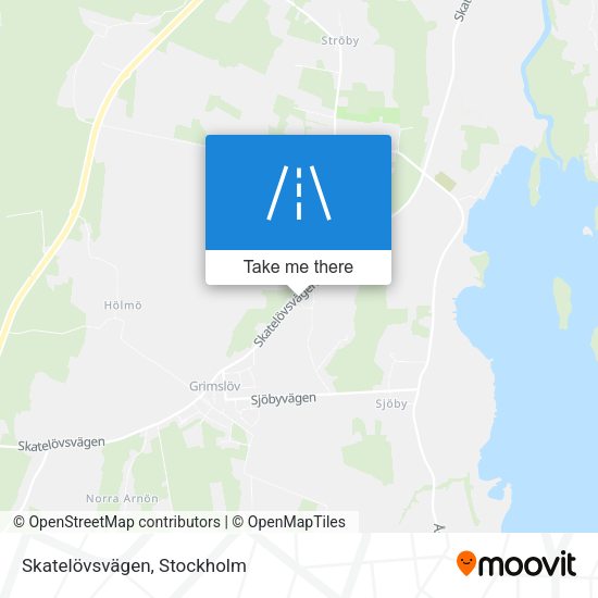 Skatelövsvägen map