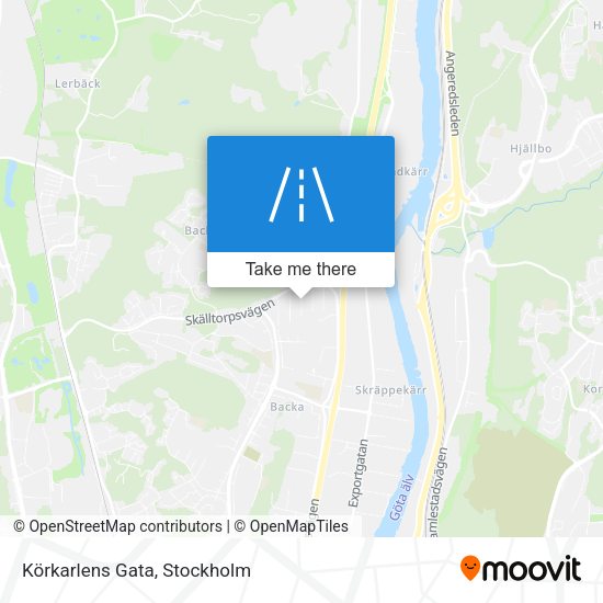 Körkarlens Gata map