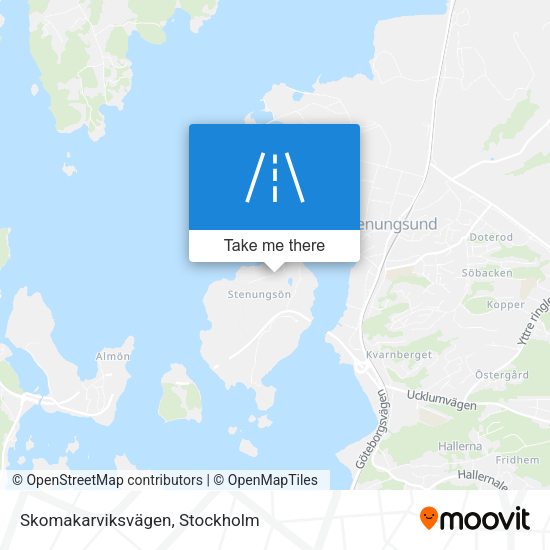 Skomakarviksvägen map