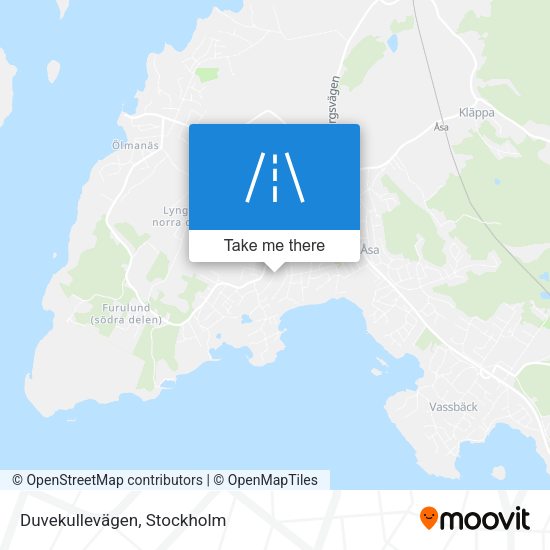 Duvekullevägen map