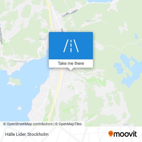 Hälle Lider map