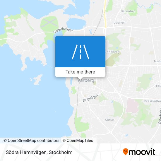 Södra Hamnvägen map