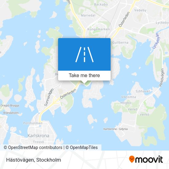 Hästövägen map