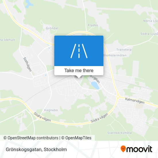 Grönskogsgatan map