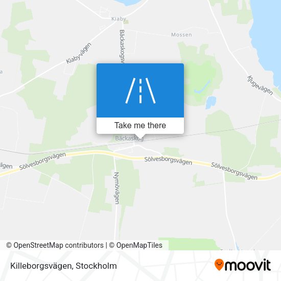 Killeborgsvägen map