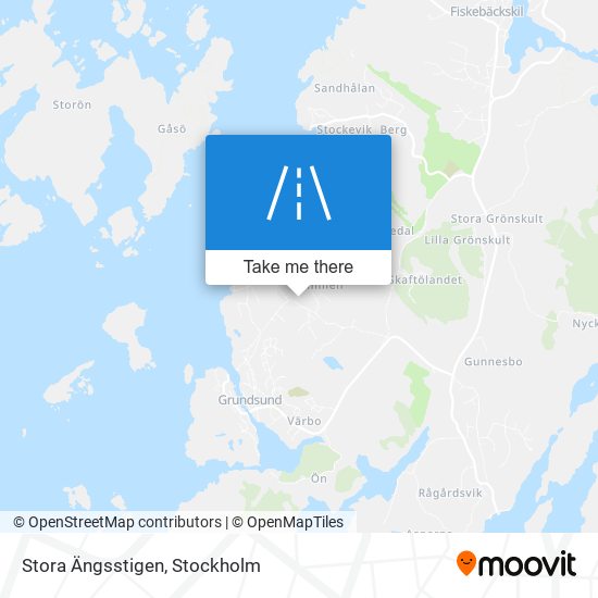 Stora Ängsstigen map