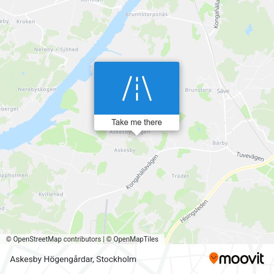 Askesby Högengårdar map