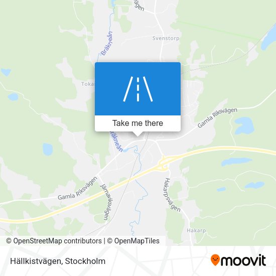 Hällkistvägen map