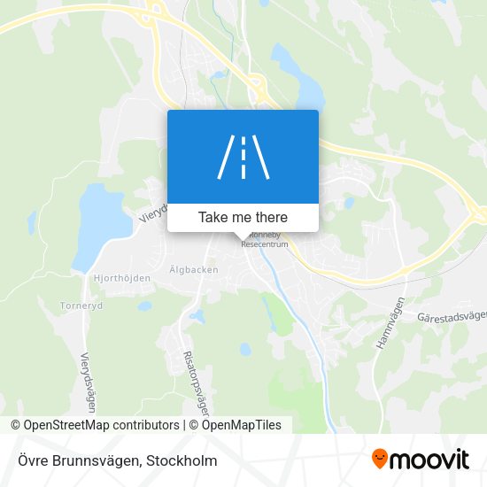 Övre Brunnsvägen map