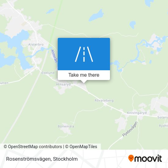 Rosenströmsvägen map