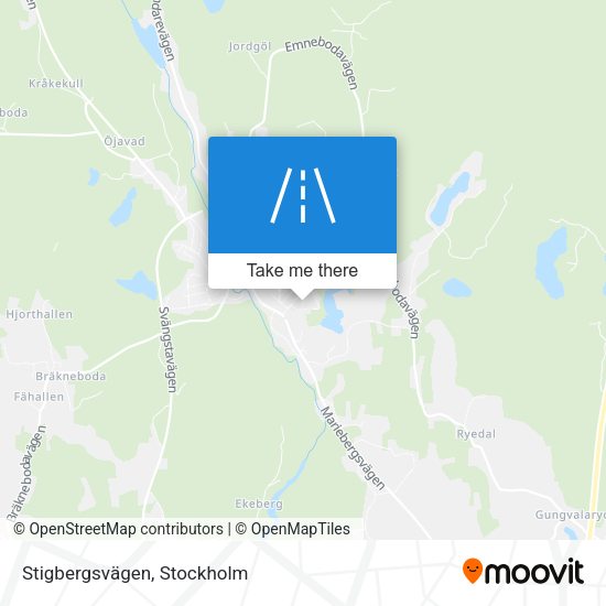 Stigbergsvägen map