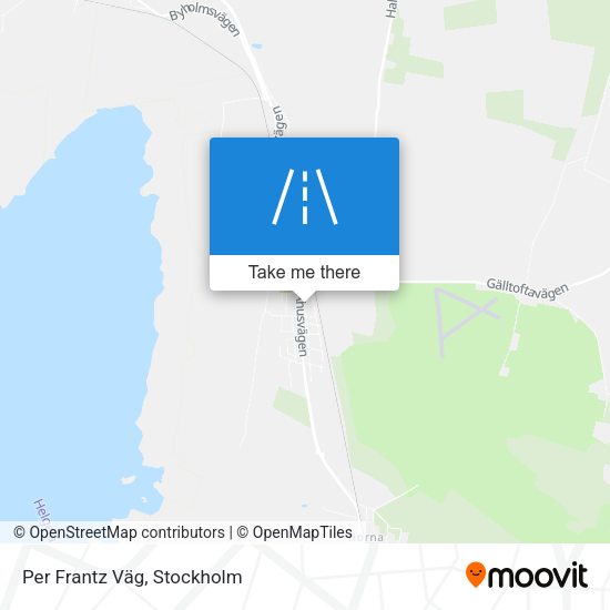 Per Frantz Väg map