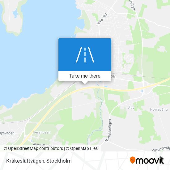 Kråkeslättvägen map