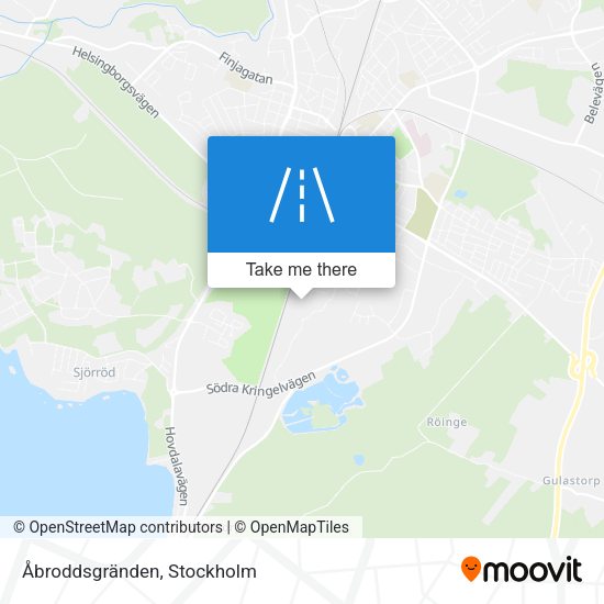 Åbroddsgränden map