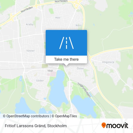 Fritiof Larssons Gränd map