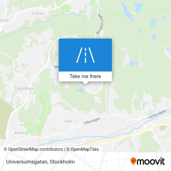 Universumsgatan map