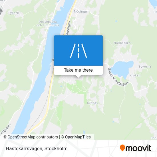 Hästekärrsvägen map
