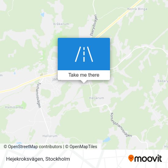 Hejekroksvägen map