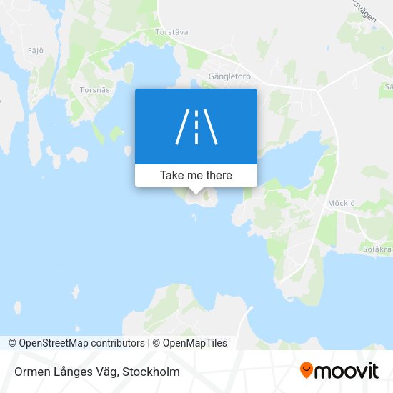 Ormen Långes Väg map