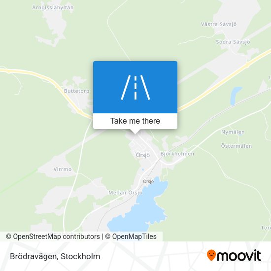 Brödravägen map