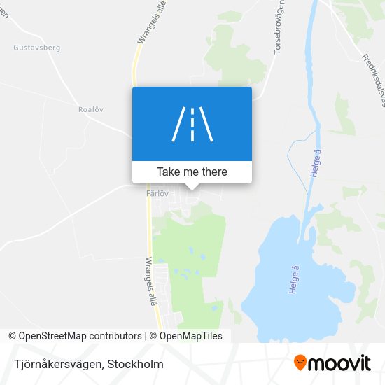 Tjörnåkersvägen map