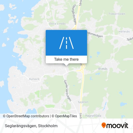 Seglarängsvägen map
