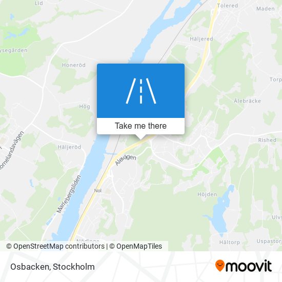 Osbacken map