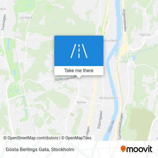 Gösta Berlings Gata map