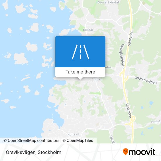 Örsviksvägen map
