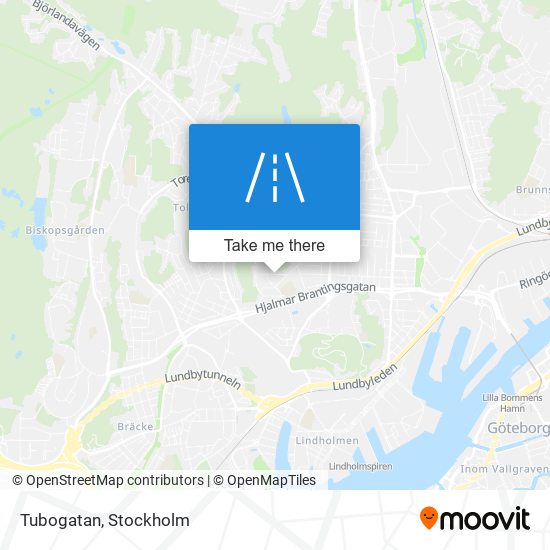 Tubogatan map