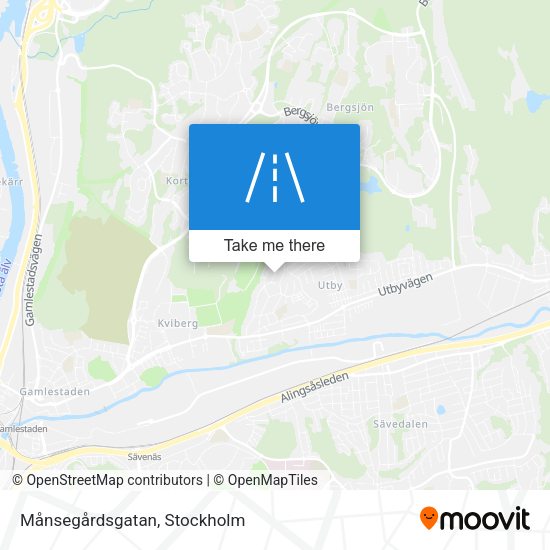 Månsegårdsgatan map