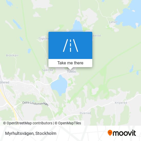 Myrhultsvägen map