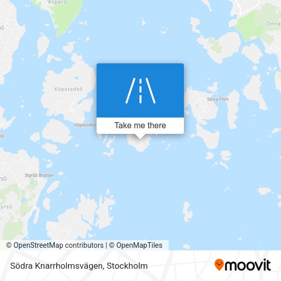 Södra Knarrholmsvägen map