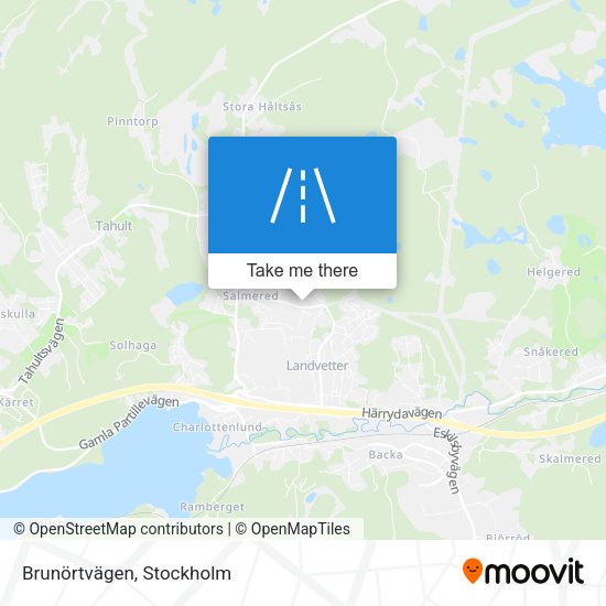 Brunörtvägen map