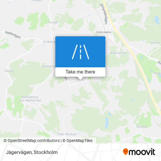 Jägervägen map