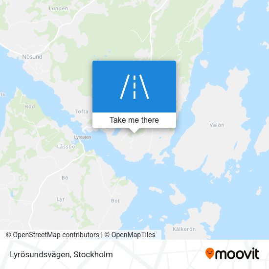 Lyrösundsvägen map