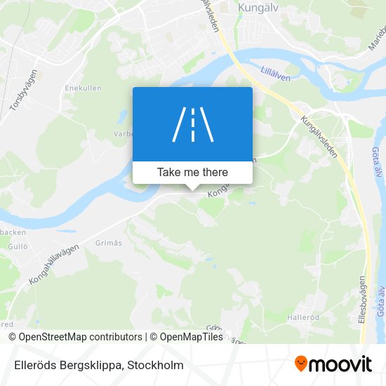 Elleröds Bergsklippa map