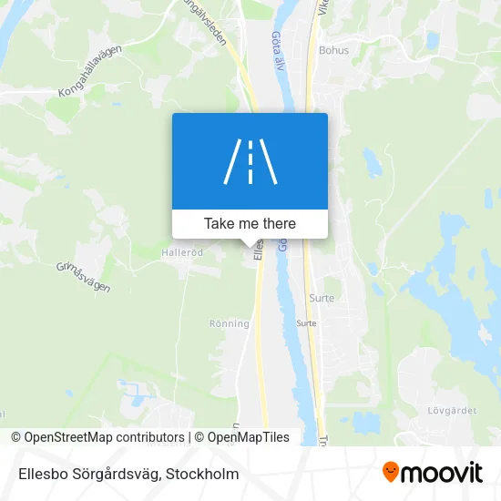 Ellesbo Sörgårdsväg map