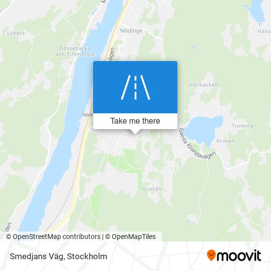 Smedjans Väg map