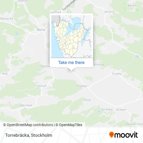 Torrebräcka map