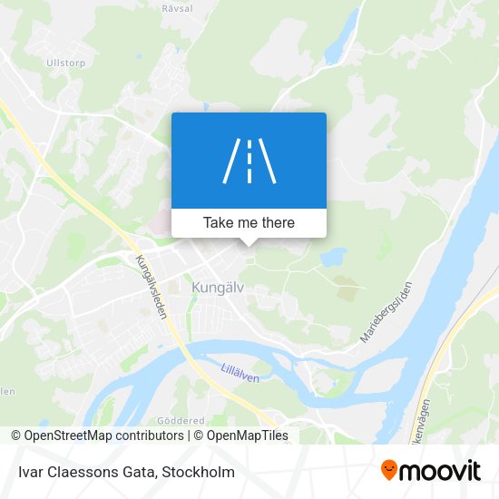 Ivar Claessons Gata map