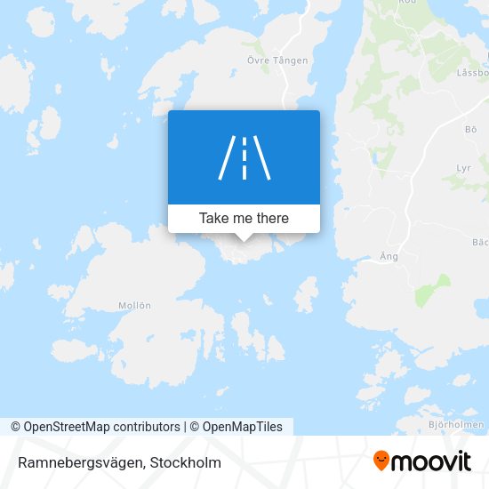 Ramnebergsvägen map