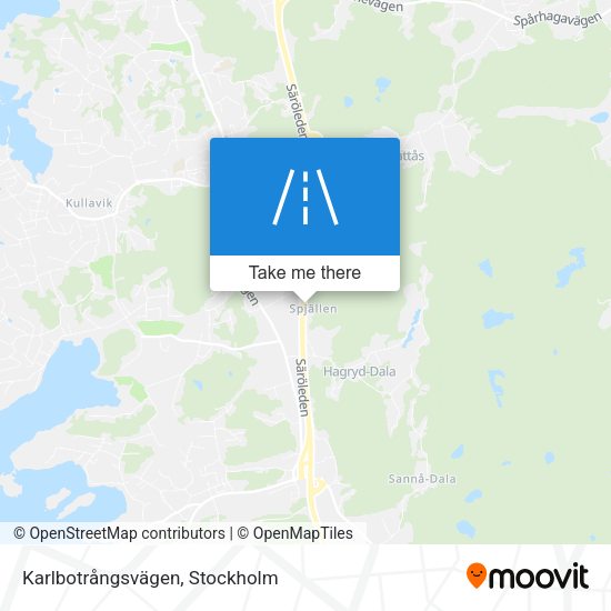 Karlbotrångsvägen map