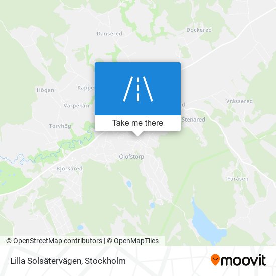 Lilla Solsätervägen map
